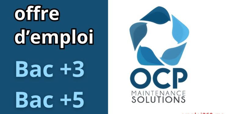 Offres d’emploi OCP Maintenance : Acheteurs Bac+3/Bac+5 recherchés