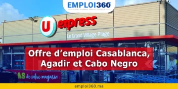Offres d’emploi U Express à Casablanca, Agadir et Cabo Negro