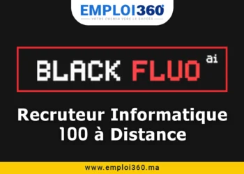 Offre Télétravail - Recruteur Informatique à Distance chez Blackfluo.ai, basé à Casablanca