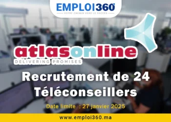 Offre Emploi Téléconseiller : (24 Postes) à Casablanca chez Atlas On Line