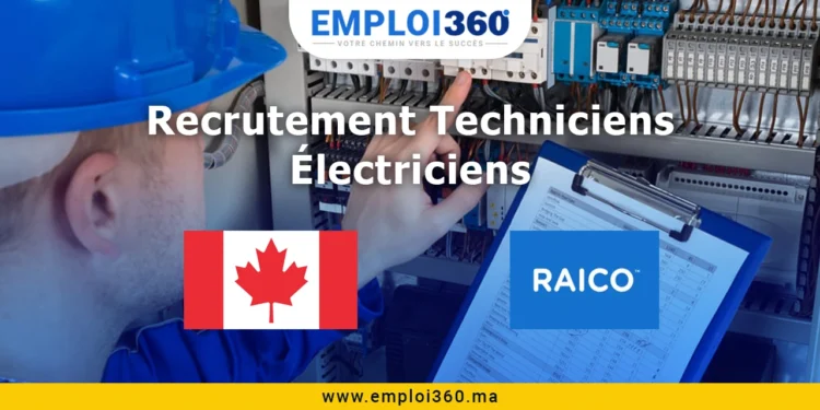 Techniciens Électriciens : Offre d'Emploi Permanente au Canada