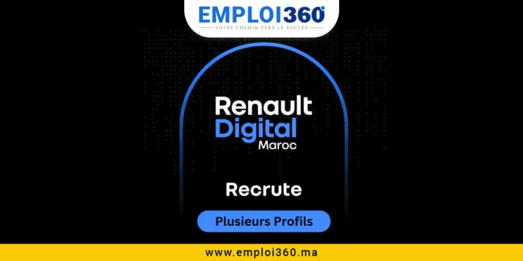 Recrutement Renault Digital Maroc
